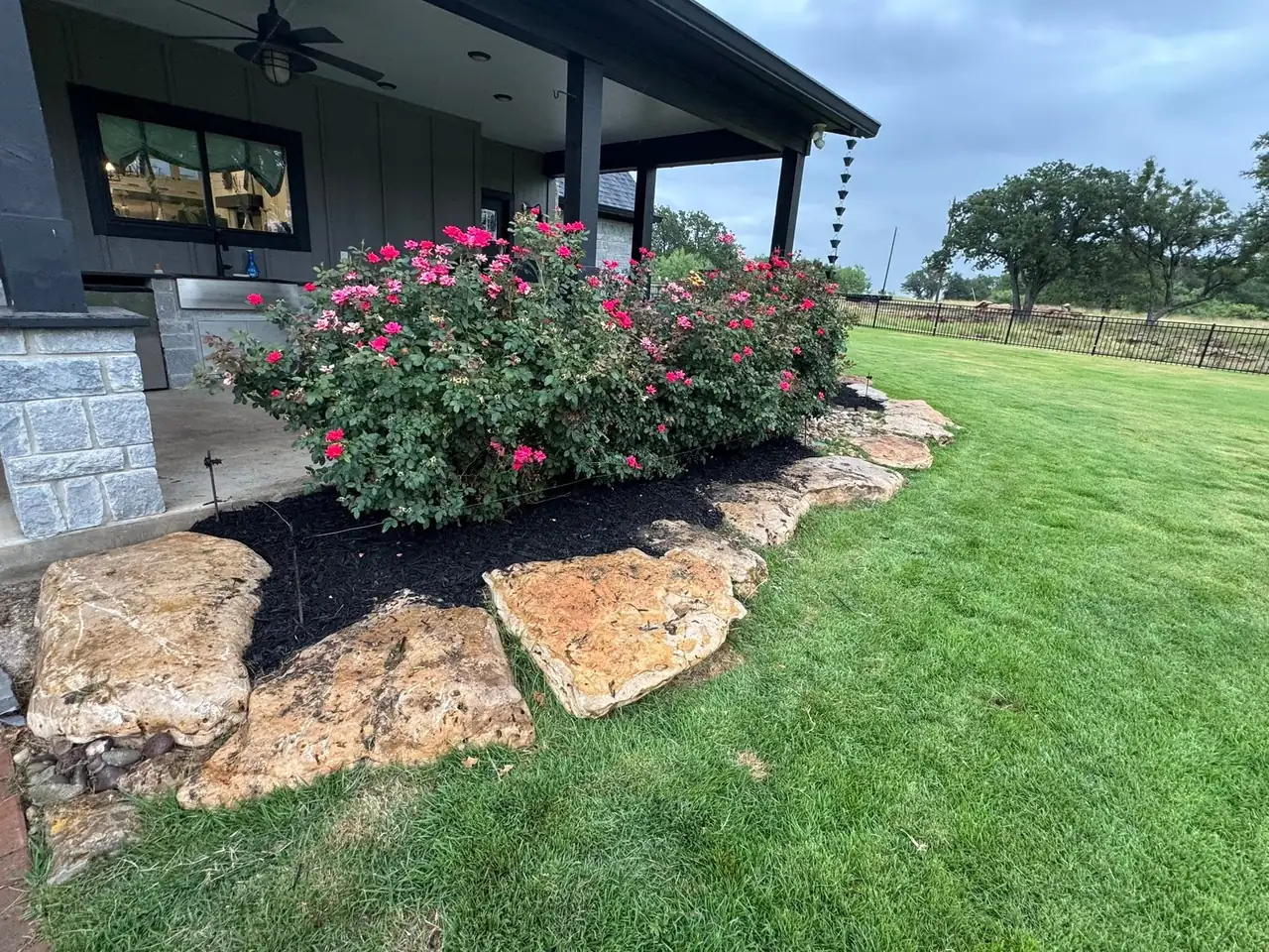 Second To None flower beds job photo