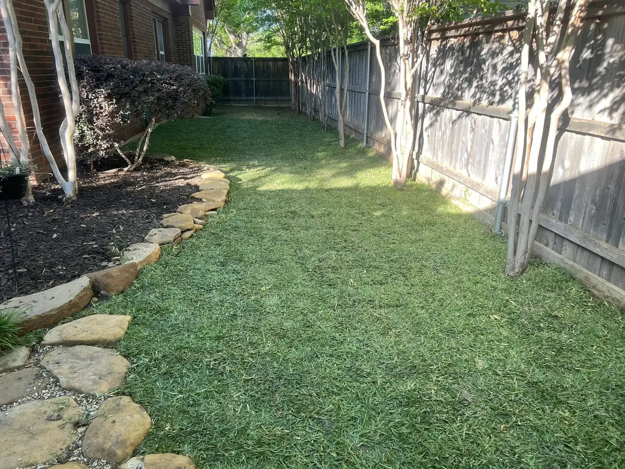 Second To None sod job photo